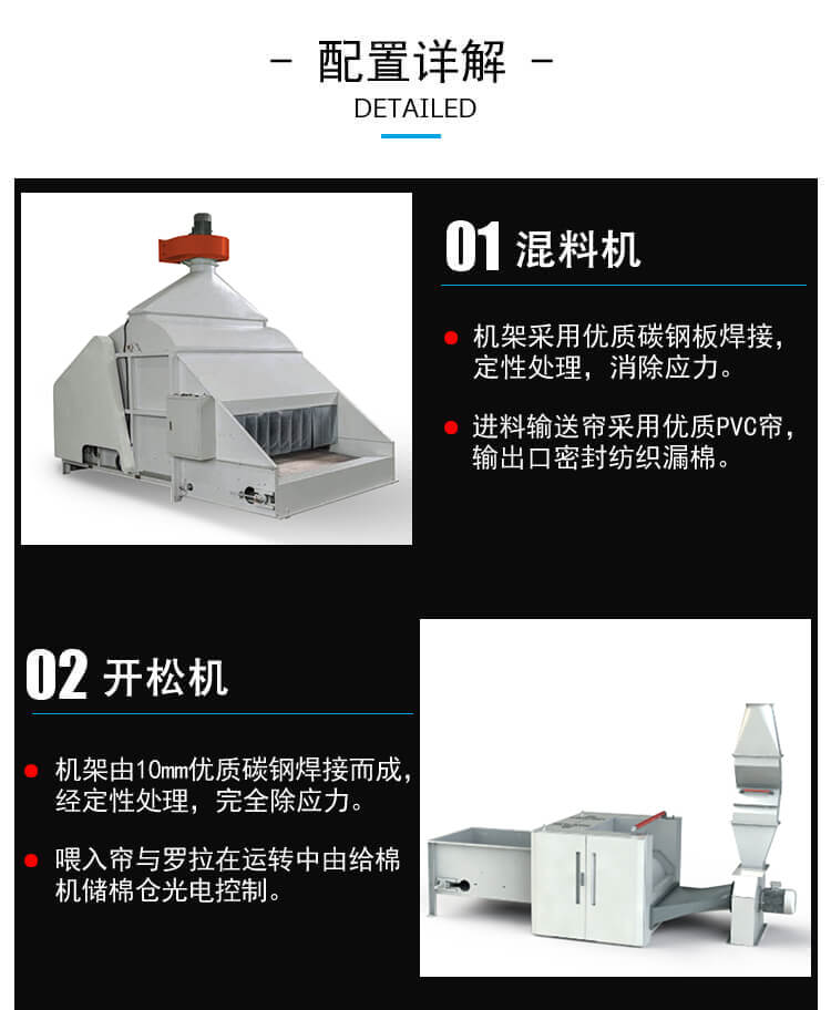 硬質棉生產線產品細節2